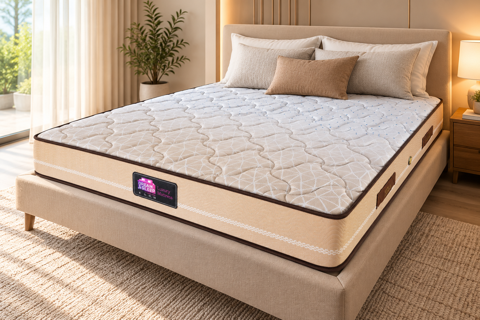 Aero Bounce mattress corner detail