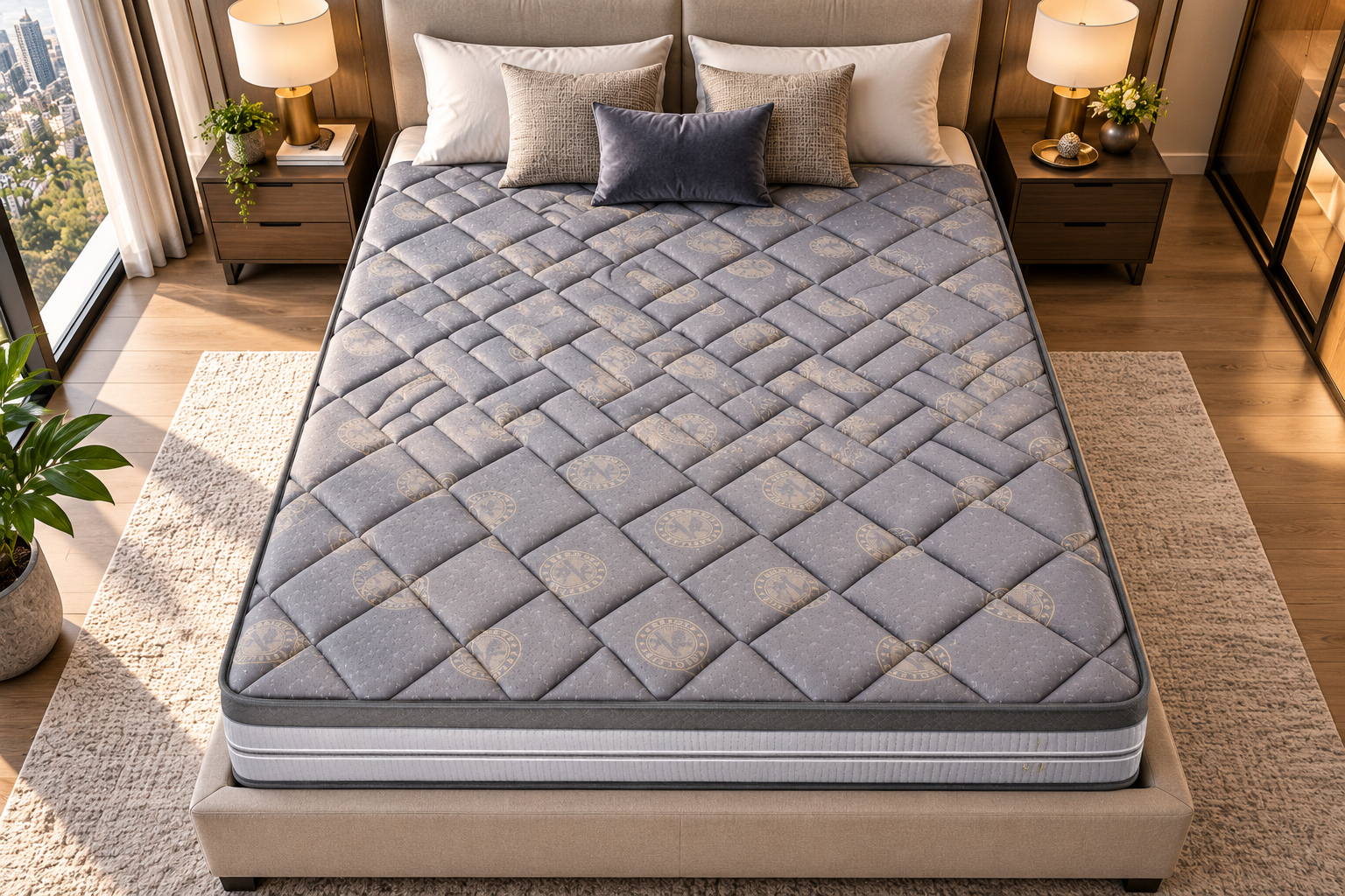 Comfort Jumbo mattress top view