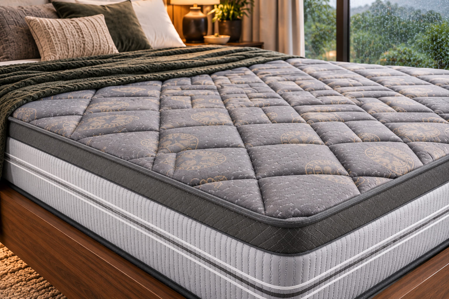 Comfort Jumbo mattress corner detail