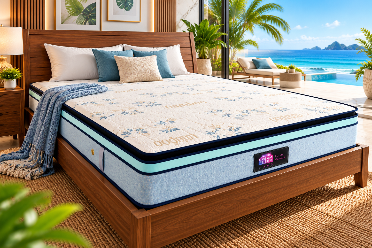 Cool Valentine mattress in bedroom