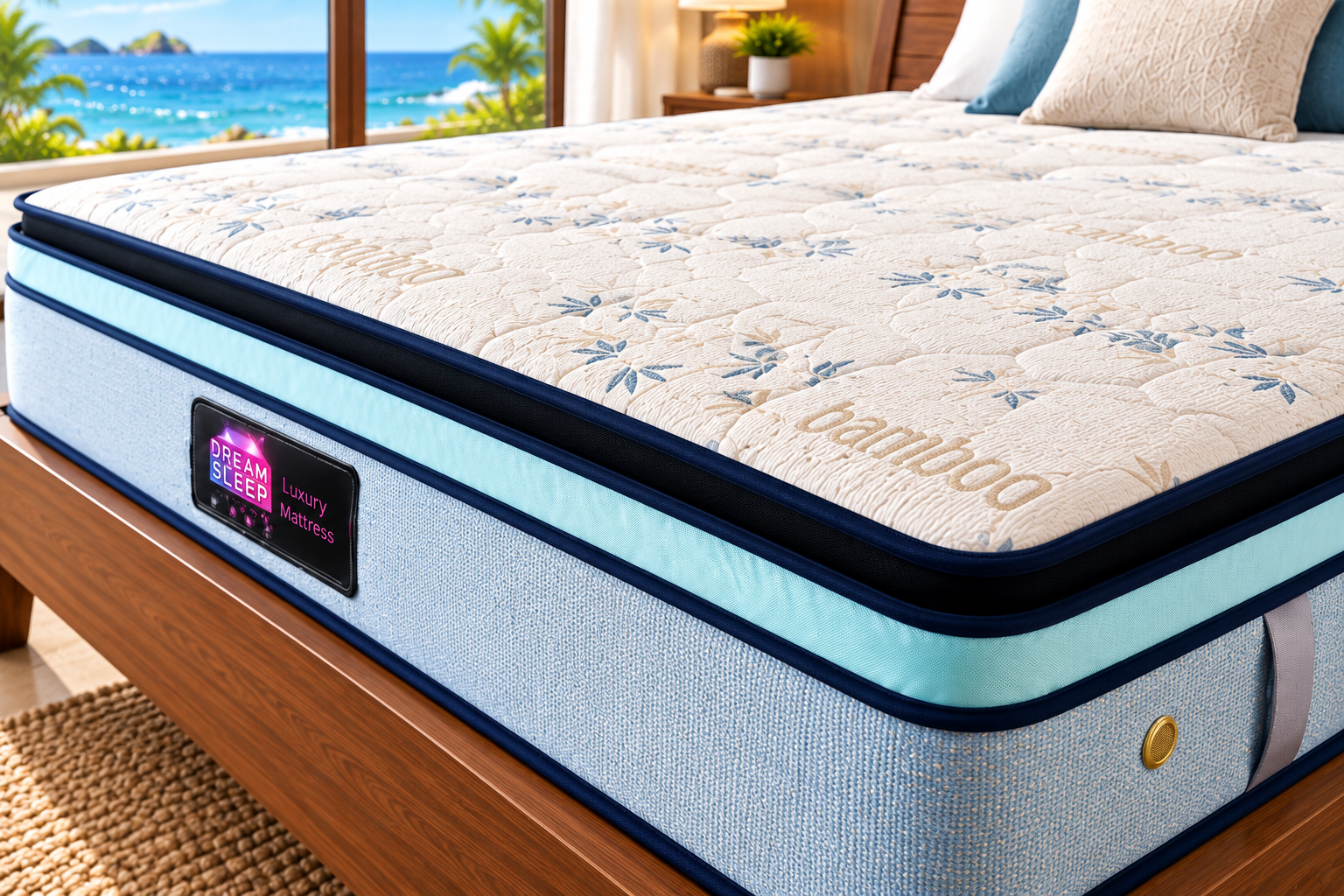 Cool Valentine mattress corner detail