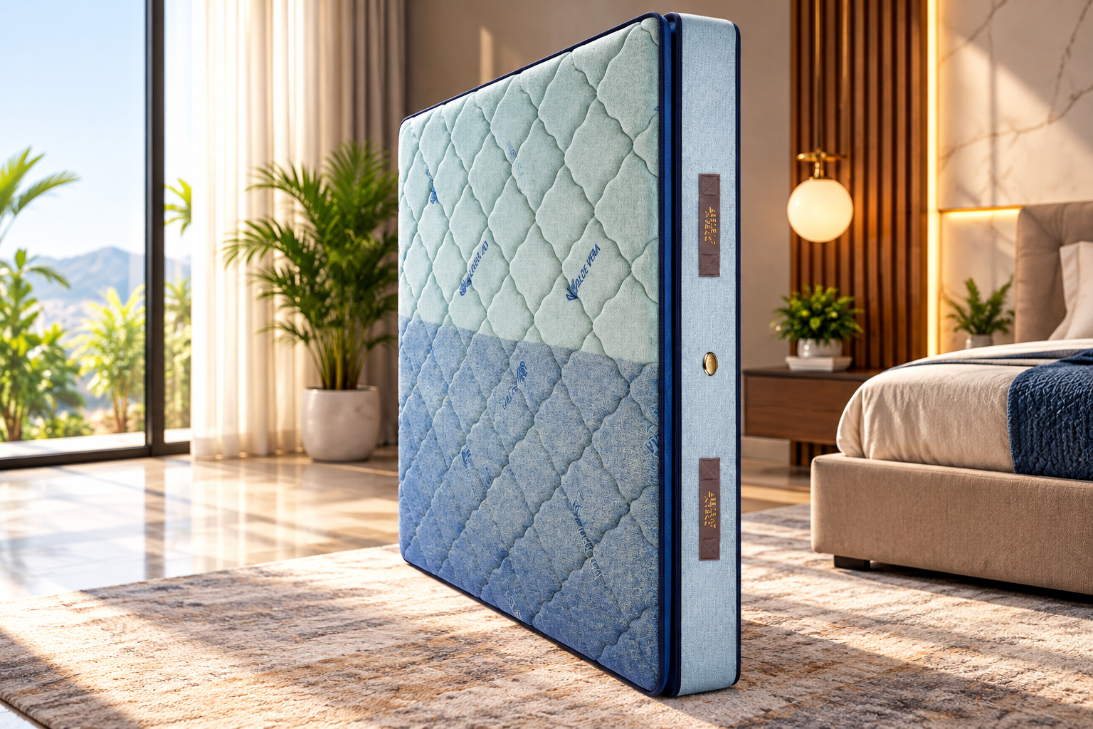 Latex Pocket Spring PT mattress side view